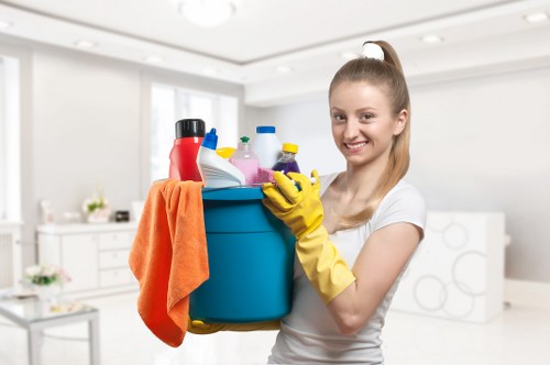 Housekeeping and slip prevention during carpet cleaning